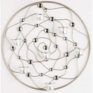 Circular Wire Gem Wall Art