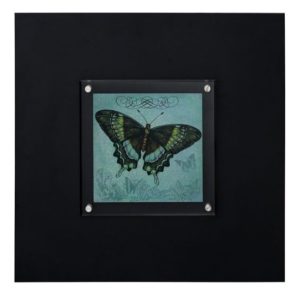 Agatiyo Decorative Butterfly 1 Wall Art Frame In Multicolor