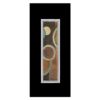 Fingo Framed Abstract Disc Wall Art In Black