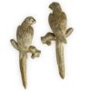 Pappagallo Poly Set Of 2 Wall Art In Gold
