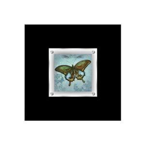Agatiyo Decorative Butterfly 2 Wall Art Frame In Multicolor