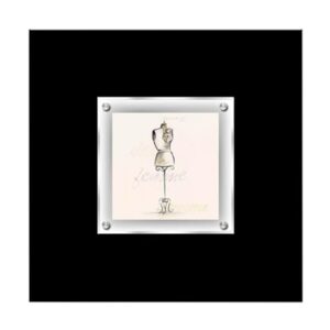 Agatiyo Mannequin Wall Art Frame In Multicolor