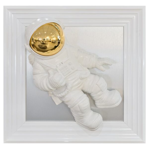 Hankinson Astronaut 3D Wall Art In White
