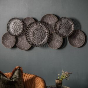 Mankato Metal Three Dimensional Wall Art In Bronze