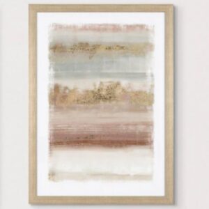 Solna Wooden Wall Art In Oak Frame